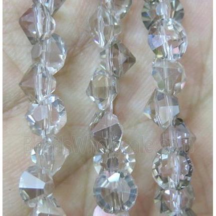chinese crystal glass bead, diamondoid