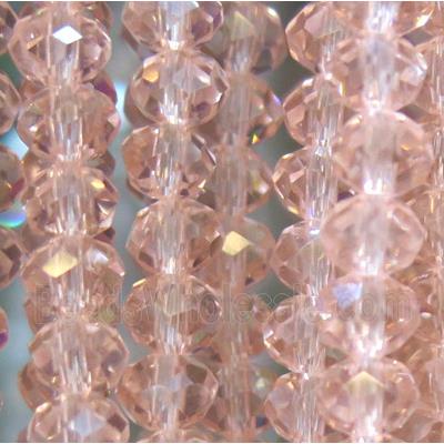 chinese crystal bead, faceted rondelle