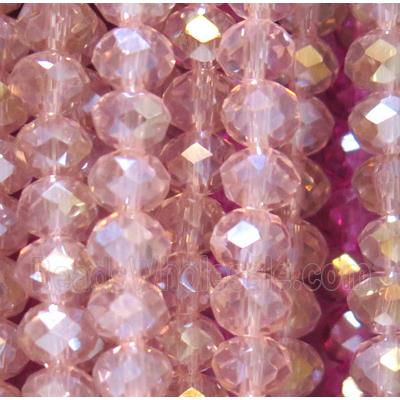 chinese crystal bead, faceted rondelle