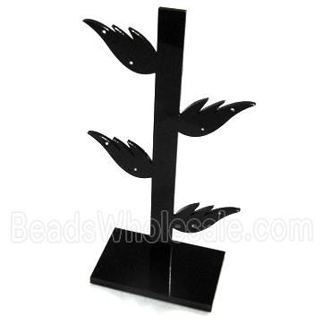 Black Jewelry Earring Display Carrier