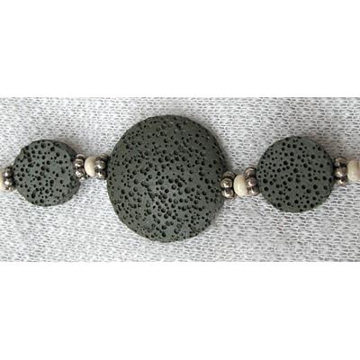 Handmade Lave Necklace