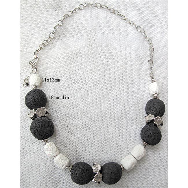 Handmade Lave Necklace