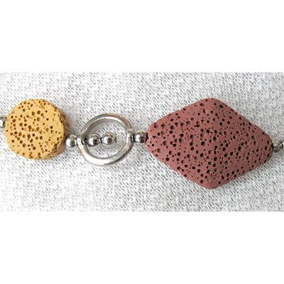 Handmade Lave Necklace