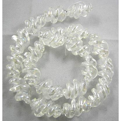 Handmade Plated with Color Twist Lampwork Beads