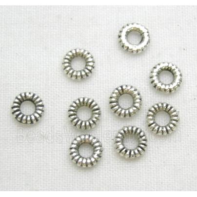 Tibetan Silver Spacer Beads Non-Nickel