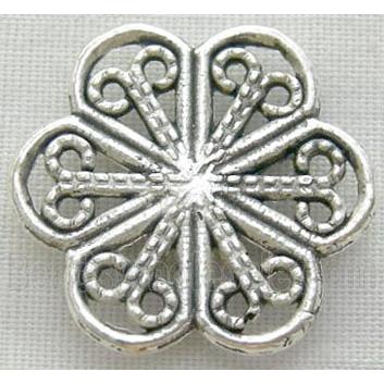 Tibetan Silver Flower Non-Nickel