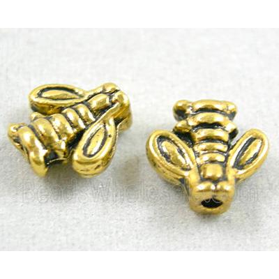 Tibetan Silver Spacer Non-Nickel, Antique Gold