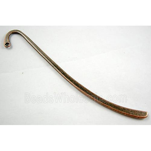 Bookmarks, Red Copper Tibetan Silver Non-Nickel