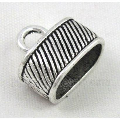 tibetan silver pendant, non-nickel