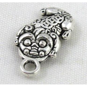 tibetan silver pendant, non-nickel