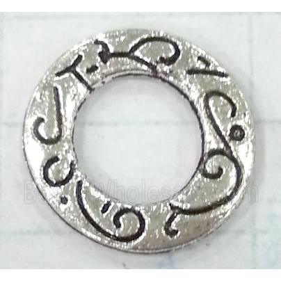 tibetan silver ring connector non-nickel