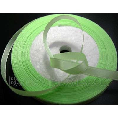 light green Satin Ribbon