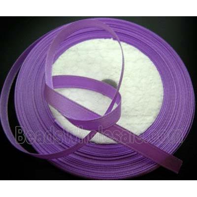 Purple Satin Ribbon cord