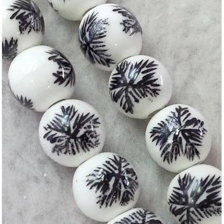 round Porcelain beads