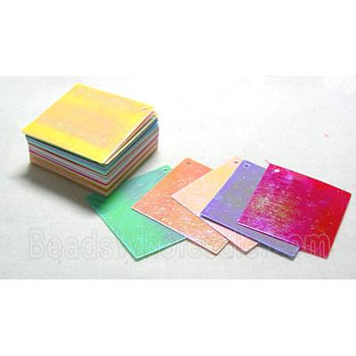 mixed Plastic Flake, square card