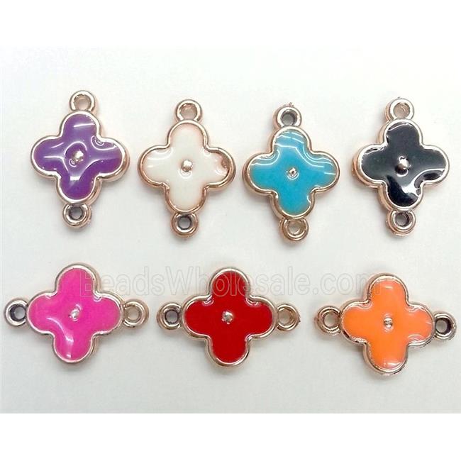 enamel resin connector, mixed color