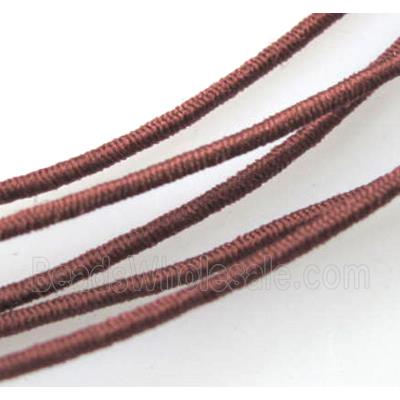 elastic fabric wire, binding thread, coffee