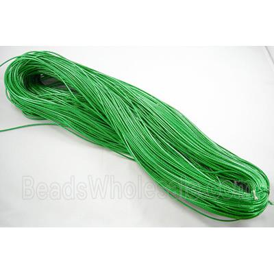 Jewelry Metallic Cord, Green
