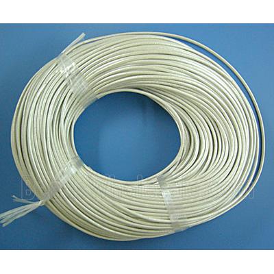 White Leather Rope Cord Jewelry Binding