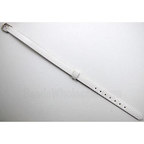 PU Leather Bracelet Strap, mixed, adjustable