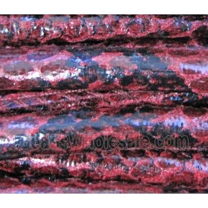 brown PU leather wrapped cord