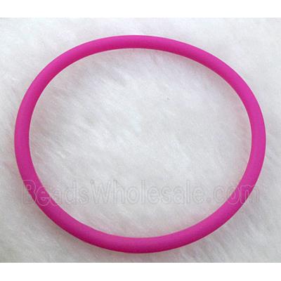 Rubber bracelet, O-ring style