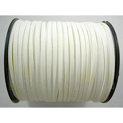 Synthetic Suede Cord, lt.yellow