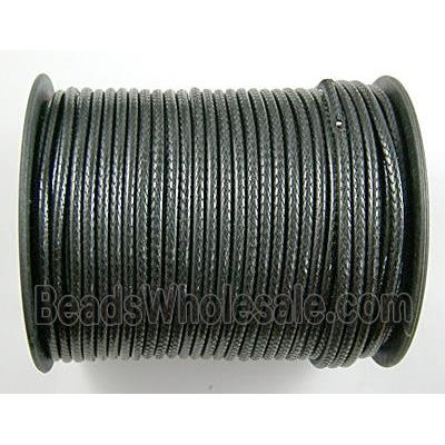 waxed cord, round, jewelry binding