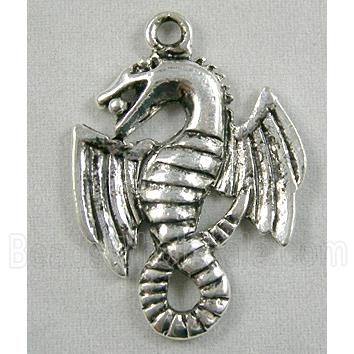 Tibetan Silver dinosaur pendant
