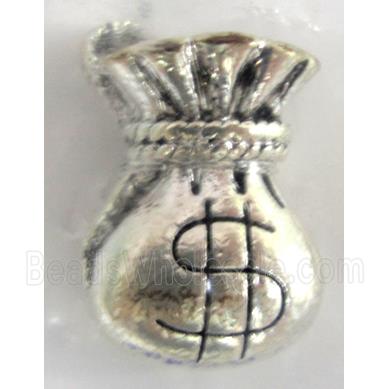 Tibetan Silver moneybag pendants