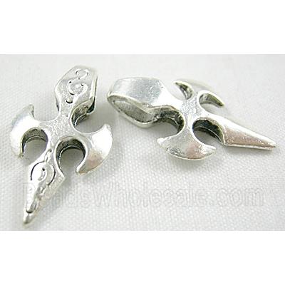 Tibetan Silver pendant, lead free and nickel free