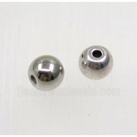 round tibetan silver Zinc spacer beads, anatique silver