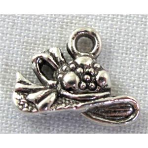 Tibetan Silver pendants, 13x10mm [A0321]