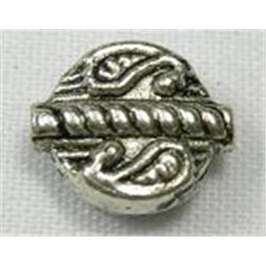 Tibetan Silver spacer beads, 8mm length [AB03]
