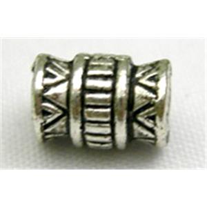 Tibetan Silver spacer beads, 5.5mm dia, 7.5mm length [AB201]