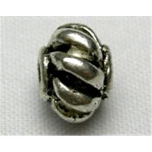 Tibetan Silver spacer beads, 7mm diameter [AB443]