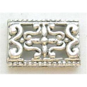 Tibetan Silver Spacer, 12x17mm [AB455]