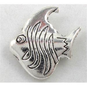 Tibetan Silver Alloy Fish, 20x20mm [AC02-1244]