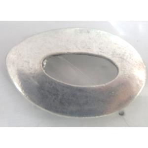 Tibetan Silver connector and ring, Lead free and nickel Free, 29x19mm [AD36472FF]