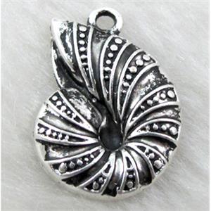 Tibetan Silver pendant, lead free and nickel free, 18x22mm [AD40061FF]
