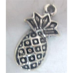 Tibetan Silver pineapple pendant, lead free and nickel free, 20x11mm [AD40661FF]
