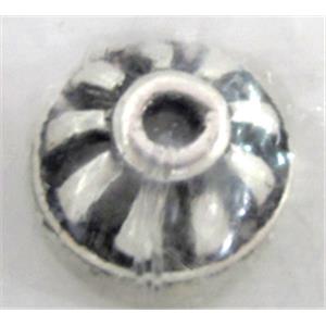 Tibetan Silver caps bead, Lead free and nickel Free, 9x6mm [AD422FF]