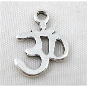 Tibetan Silver pendant, lead free and nickel free, 14x18mm [AD44922FF]