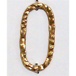 Tibetan Silver ring, Lead free and nickel Free, 10x20mm [AD47682GPFF]