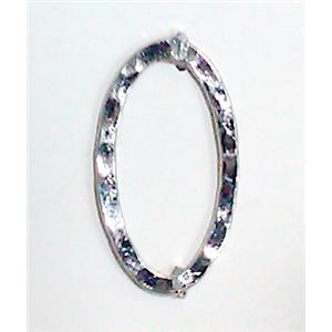 Tibetan Silver ring, Lead free and nickel Free, 12x21mm [AD47683FF]