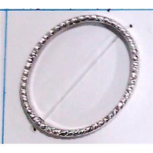 Tibetan Silver ring beads, Lead free and nickel Free, 23x28mm [AD48508FF]