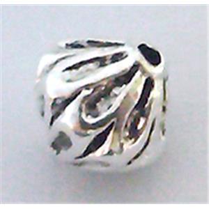 Tibetan Silver spacer beads, lead free and nickel free, 8mm dia [AD49658FF]