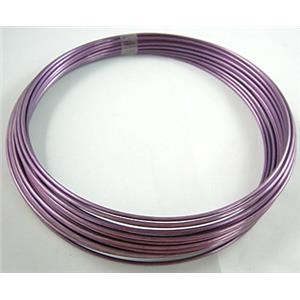 Aluminium flexible craft wire for necklace bacelet, wire:2mm dia, 6m/roll [ALWIRE09-S]