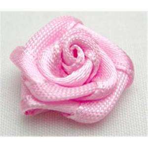 Pink Handcraft Clothing Rose Flower, 16mm diameter [CASF001]