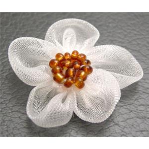 Handcraft Fabric Flower, 28mm diameter [CASF012]
